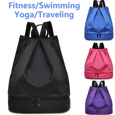 Fashion Gym Backpack Men Women Waterproof Portable Large Capacity Fitness Travel Bag Outdoor Swimming Training Yoga Duffle Bags