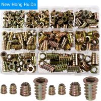 M4 M5 M6 M8 M10 Furniture Insert Nut Alloy Steel Hex Socket Head Drive Screw For Wood Metric Thread Assortment Tool Kit Set Nails Screws Fasteners