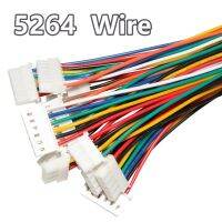 10PCS LOT Micro 5264 Terminal Wire With Housing 2.54MM Pitch 26AWG Single/Double Head DIY Electronic Cable 2P/3/4/5 12P Female