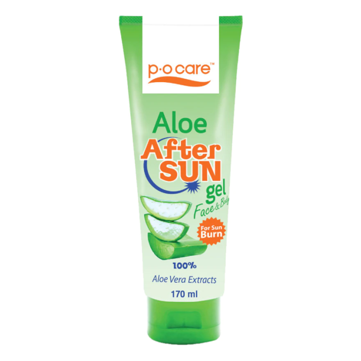 P.O. Care Aloe After Sun Gel FaceE & Body 170ml. พีโอ แคร์ อโล อาฟเทอร์ ซัน  เจล เฟส & บอดี้ เจลครีมหลังออกแดด | Lazada.co.th