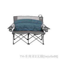 hyfvbu☋  Ridge Spruce Loveseat Camping Chair Blue Adult foldable chair