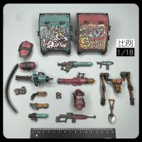 1/18 Soldier DIY Accessory Neon Weapon Pack AP04 Model For 3.75 Inch Action Figure Collectible Toy In Stock