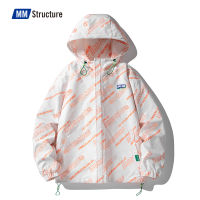 Hip Hop Print Windbreak Men Oversized Coats High quality Casual Outwear Couple 2022 Spring Boyfriend Style Varsity Light Jacket