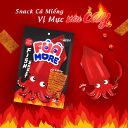 HSD 09 09 2023Snack cá miếng vị mực siêu cay Funmore Thái Lan 30g, đồ ăn