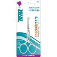 Trim รุ่น 10-12B กรรไกรตัดขนจมูก Nose scissors hair trimmer สแตนเลส 304 stainless 304 มีสินค้าพร้อมส่ง