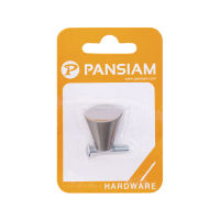 [รับประกันคุณภาพ] ปุ่มจับทองเหลือง PANSIAM รุ่น SH-010S ขนาด 25 X 24 มม. สีซาติน ปุ่มจับ / มือจับ มีสินค้าพร้อมส่ง