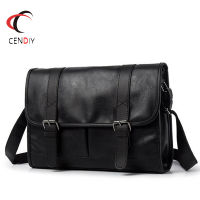 Vintage Business Men Shoulder Bags PU Leather Travel Bag Men Briefcase nd Luxury Messenger Bag Male Crossbody Bag