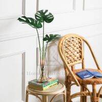 Homequarterbkk-Monstera Bunch 3 Leaves มอนสเตอร่า 3 ใบ ใบไม้ ดอกไม้ ปลอม ดอกไม้ประดิษฐ์ ตกแต่ง จัด แจกัน ตกแต่งร้าน ไม่ต้องรดน้ำ ราคาต่อสินค้า 1 ชิ้น