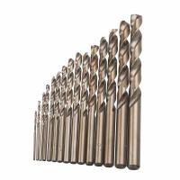 HH-DDPJ15pcs Cobalt Drill Bits For Metal Wood Working M35 Hss Steel Straight Shank 1.5-10mm Twisted Drill Bit Power Tools Mayitr