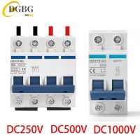 Solar Energy PV MCB DC 1000V Mini Circuit Breaker 2P 100A 500V Photovoltaic Power Generation Switch 63A 16A 40A 32A 125A Electrical Circuitry Parts