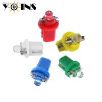 ♘❒✥ 1/6/10pcs B8.5D B8.5 LED Car Dashboard Gauge Lamps Auto Warning Indicator Instrument Cluster Light Bulb DC 12V White Red Blue