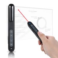 2.4GHz Wireless Powerpoint Presenter Presentation Pointer PPT Clicker with USB Receiver 100 Meters Remote Control Electrical Connectors