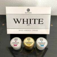 White Essence Cream by Supara ไวท์เอสเซนส์ครีม(กล่องขาวแบบเซ็ท)