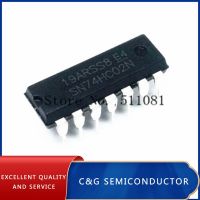 10PCS  74HC02N DIP14 74HC02 DIP SN74HC02N DIP-14 WATTY Electronics