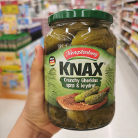 Hengstenberg Knax Crunchy Gherkins แฮงสเท็นเบิร์ก เคนัค แตงกวาดอง 720 มล.