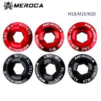 MEROCA Kurbel Schraube M18/M19/M20 Bolzen MTB Bike Abdeckung Schramuben Alluminio Legierung 4 Farben