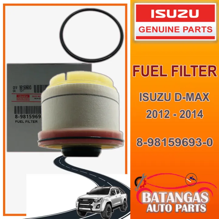 Isuzu Genuine Fuel Filter Isuzu DMax 2012 2014 8981596930 Lazada PH