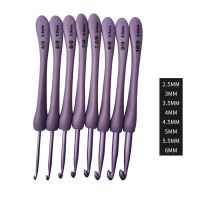 【CW】 4.5 Mm Knitting Needle Crochet   Hooks Needles Set - 8pcs Plastic Aliexpress