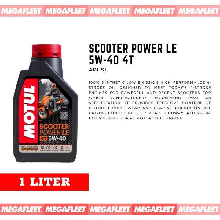 Motul Scooter Power Le T W L Lazada Ph