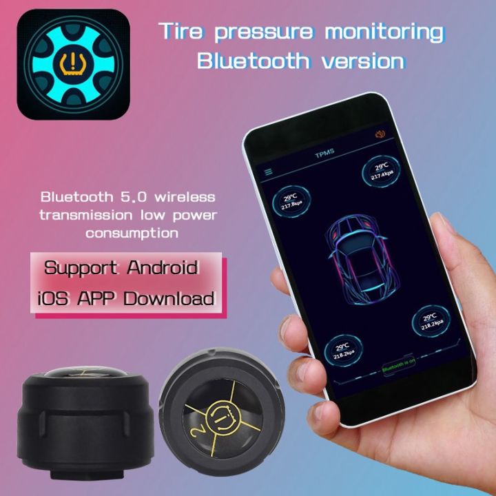 bluetooth-5-0-car-tpms-tire-pressure-alarm-system-sensor-android-ios-tyre-pressure-monitoring-system-8-0-bar