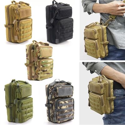 Multifunction Tactical Pouch Military Molle Hip Waist EDC Bag Wallet Purse Phone Holder Bags Camping Hiking Hunting Fanny Pack Running Belt