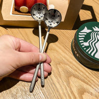 Household Stainless Steel Goddess Dessert Spoon Coffee Stirring Mug Metal Scoop Tableware