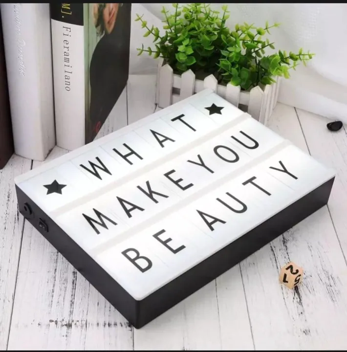 LED MESSAGE LIGHT BOX Lazada PH