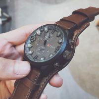 Douyins same watch for male students Korean version simple large dial trend ulzzang retro personalized non-mechanical watch