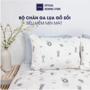 Bộ chăn ga lụa MicroModal Changmi Bedding 100S làm từ gỗ sồi siêu mềm mượt