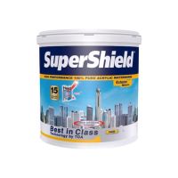 TOA Supershield เนียน ซุปเปอร์ชิลด์ สีน้ำอะคริลิก ชนิดเนียน ทาภายนอกและภายในขนาด 9.46ลิตร