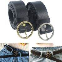 BACK2LIFE Lovely Punk All-Match PU Leather Metal Circle Belt