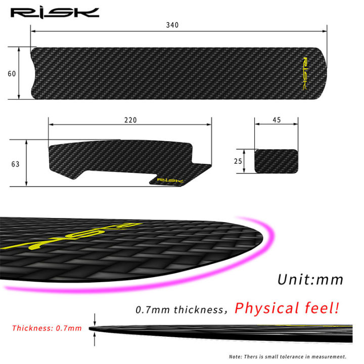 risk-สติ๊กเกอร์กันโซ่จักรยาน-mountain-bike-road-frame-protection-sticker-chain-sticker-anti-scratch-shop5798325