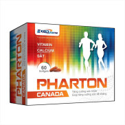 Viên uống Pharton Canada - Bổ sung Vitamin tổng hợp giúp tăng cường sức đề