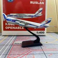 โลหะผสมหล่อขึ้นรูป1:400ระดับ Antonov An-124เครื่องบินขนส่ง AN124การจำลอง UR-82027เครื่องบินจำลองของเล่นเก็บสะสม