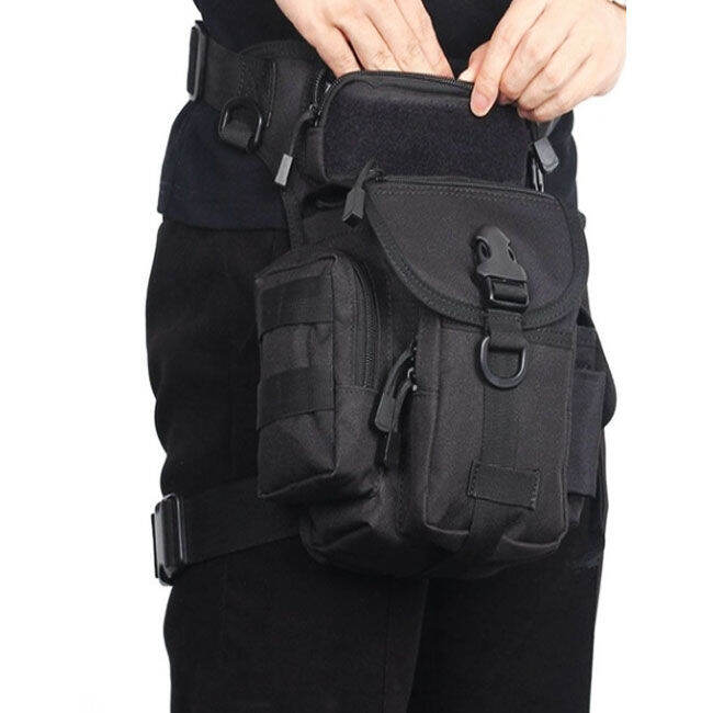 Tactical Drop Leg Pouch Bag Thigh Bag Pack Military Waist Bag Pack For