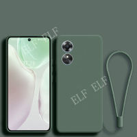 พร้อมเคสโทรศัพท์สายคล้องมือสำหรับ OPPO A78 5G RENO8T 2023ใหม่เคสทีพียู Oppoa78ซิลิโคนนิ่มปกปิดแบบเหลว Oppo A78 5G Reno 8T 4G 5G 5G