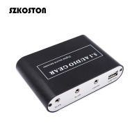 5.1 Audio Decoder Digital Sound DTSAC3PCM Optical to Stereo Surround Digital to Analog Converter HD 2 SPDIF 3.5 AUX Coaxial