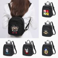 Backpack 2022 Women Small Daypack Travel Portable Cosmetic Organizer Casual Simple Student School Bag Dog Print Mini Backpacks 【AUG】