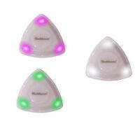 LED Luminous Picks บุคลิกภาพกีตาร์ Picks กีตาร์อะคูสติกกีตาร์ไฟฟ้า Picks สีขาว,สีเขียวและสีม่วงสามสี Light