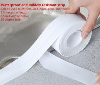 Kitchen Sealing Tape Waterproof Pvc Bath Sealing Strip Tape - 340x38mm Bathroom - Aliexpress