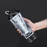 700ml Fitness Water Bottle Protein Powder Shaker Sports Automatic Mixing Cup Electric Shake Cup with Scale Lighting Bottle