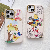 การ์ตูนน่ารัก Winnie The Pooh Tigger Eeyore Piglet เคสโทรศัพท์สำหรับ iPhone 14 Pro Max 14 Pro 14 Plus Winnie The Pooh กันกระแทกโทรศัพท์มือถือนุ่มฝาหลังสำหรับ iPhone 13 Pro Max Winnie The Pooh เคสโทรศัพท์สำหรับ12เคสป้องกัน Pro Max 11