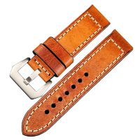 ▶★◀ Suitable for Italian cowhide strap retro oily cowhide 20mm22mm24mm26 suitable for Citizen Submariner Panerai