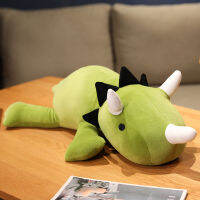 [COD] ของใหม่ Dinosaur Weighted Plush ตุ๊กตาของเล่นไดโนเสาร์ Triceratops ยูนิคอร์นตุ๊กตา