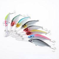 8 Color Fake Bait Minnow 11Cm 9.2g Plastic Hard Bait Carp Ocean Boat Fishing Wobbler Fishing Lure Lot Luya Trolling Trout BassLures Baits