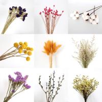 [COD] Ins air-dried flower bouquet home furnishings fresh living room arrangement net red decorations babys breath eternal flowers