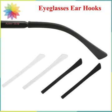 4 Pairs Of Non-slip Silicone Glasses Covers, Glasses Legs To Prevent  Falling Off, Fixed Ear Hook Holders, Glasses Accessories, Suitable For  Sports