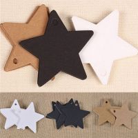 【hot】❐♦  50/100Pc 6x6 cm Star Paper Label Price Tags Wedding Card Labels