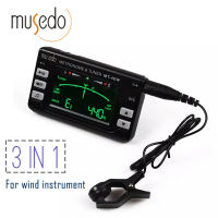 Musedo MT-40W Metro-tuner&amp;Tone Generator Electronic Digital LCD 3 in 1 LCD Clarinet Saxophone TunerMetronomeTone Generator