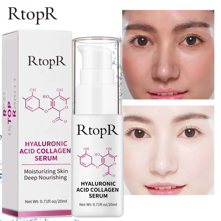 RtopR Hyaluronic Acid Collagen Face Serum Acne Treatment AntiWrinkle